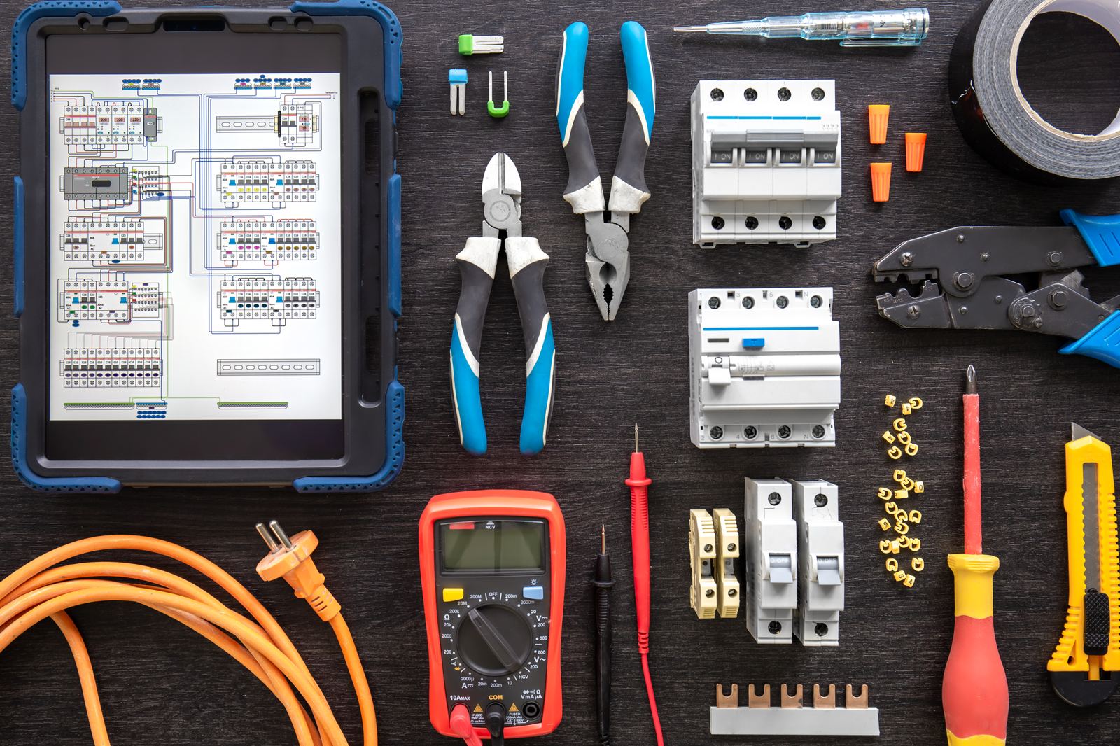 Outils d'électricien